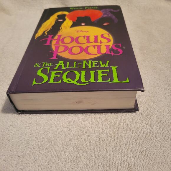 Disneys Hocus Pocus & The All New Sequel Hardback Book Young Adult Fiction - Picture 3 of 4